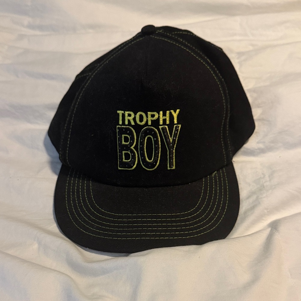 Andrew Christian Light-UpTROPHY BOY Black Baseball Cap